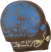 Mad Wave Reverse Flora Swim Cap Mad Wave Reverse Flora Swim Cap