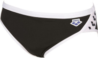 Men's swimsuit Arena Icons Swim Brief Solid Black/White