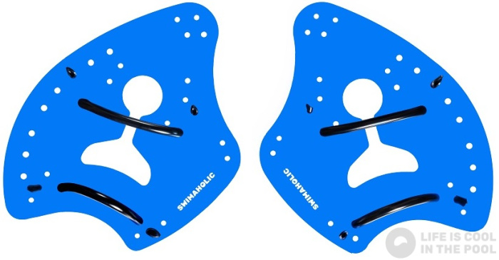 Κολυμπώντας πόδια Swimaholic Strength Paddles Blue