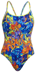 Funkita Mixed Mess Diamond Back One Piece Funkita Mixed Mess Diamond Back One Piece