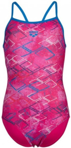 Arena Daly Swimsuit Light Drop Back Girls Freak Rose/Blue China Arena Daly Swimsuit Light Drop Back Girls Freak Rose/Blue China