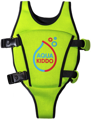 Παιδικό γιλέκο κολύμβησης AquaKiddo Swim Vest Green