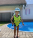Παιδικό γιλέκο κολύμβησης AquaKiddo Swim Vest Green