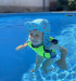 Παιδικό γιλέκο κολύμβησης AquaKiddo Swim Vest Green