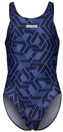 Arena Performance Escape Swim Tech Girls Navy
