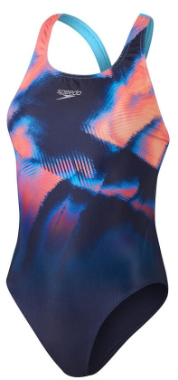 Speedo Placement Digital Powerback True Navy/Siren Red/Punch Blue
