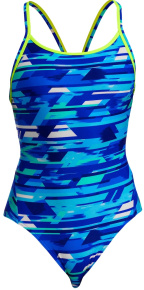 Funkita Pace Racer Diamond Back One Piece Girls Funkita Pace Racer Diamond Back One Piece Girls