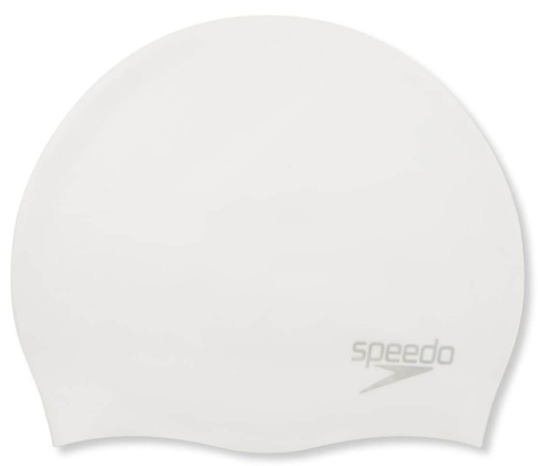 Speedo Plain Moulded Silicone Swimming Cap