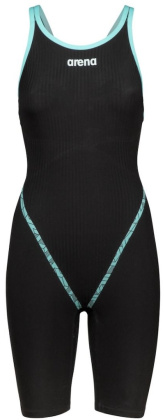 Arena Powerskin Primo Closed Back Racing Black/Teal