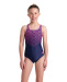 Arena Feel Girls Kikko V Swim Pro Back Navy/Shocking Pink