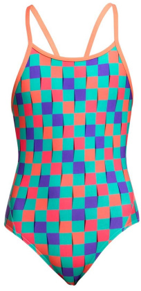 Funkita Flip Flop Diamond Back One Piece Girls