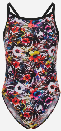 Arena Performance Belize X Criss-Cross Back Black Multi/Black