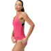 Speedo Flex Band Swim Bra 1 Piece Dark Pink
