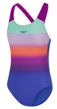 Speedo Digital Placement Pulseback Purple/Multi