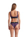 Arena Monogram Elastic Bikini Brallette Black/Multi