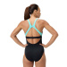 Speedo Flex Band Swim Bra 1 Piece Anthracite Blue