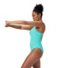 Speedo Solid High Neck Arctic Glass Blue