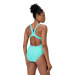 Speedo Solid High Neck Arctic Glass Blue