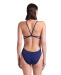 Arena Performance Solid Lace Back Navy/White