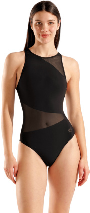 Arena Feel Mesh Angle Vent Back Black