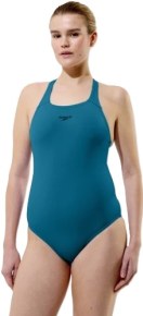 Speedo Endurance+ Medalist Swimsuit Teal Abbys